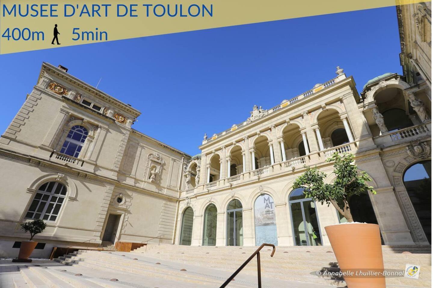 #3 Toulon Centre, Balcon, Lumineux, Stationnement Facile, Tout Confort Экстерьер фото